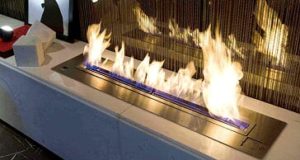 Gas fireplace