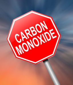 Carbon monoxide sign